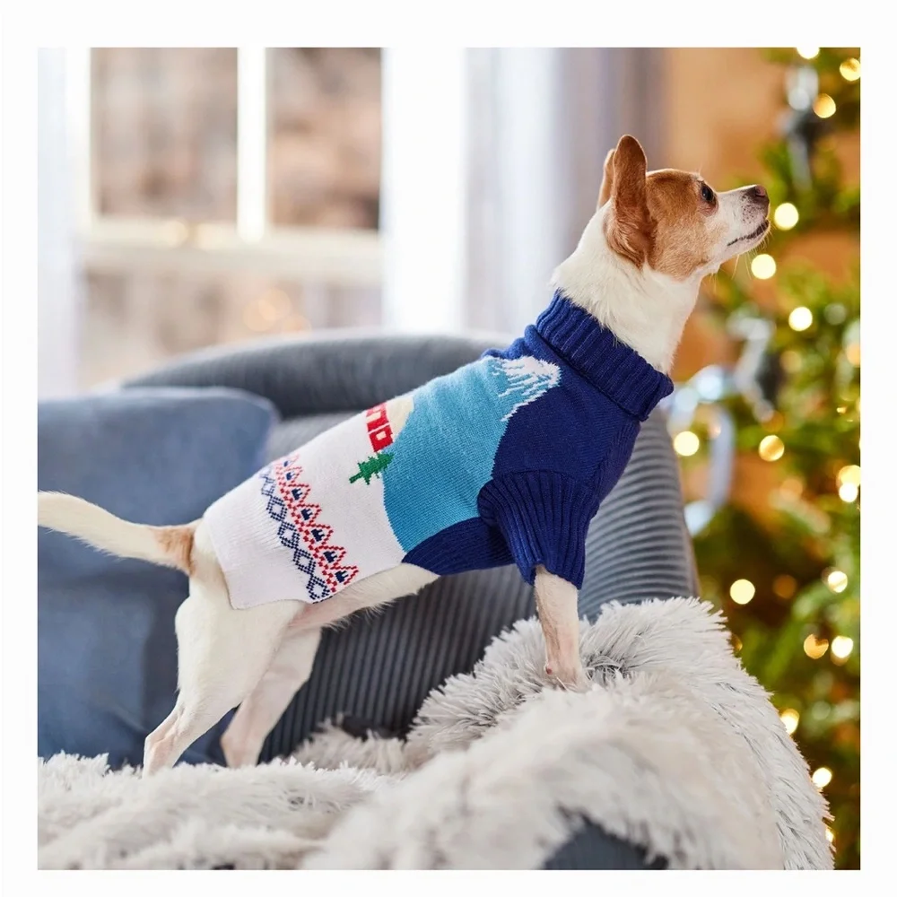 NWT Frisco Mountain Cabin Dog & Cat Sweater XS